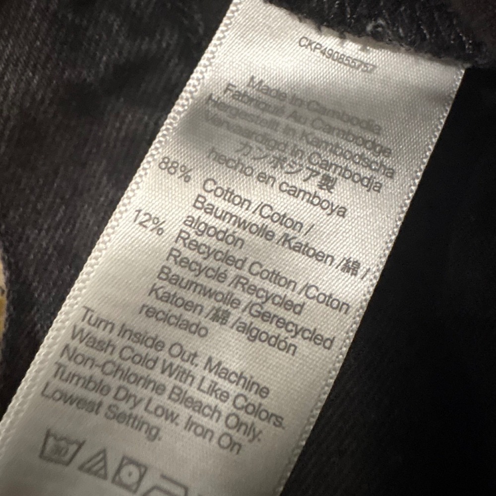 Madewell Harlow Wide-Leg Jean Hollenbeck Wash Black 27 - Picture 13 of 13